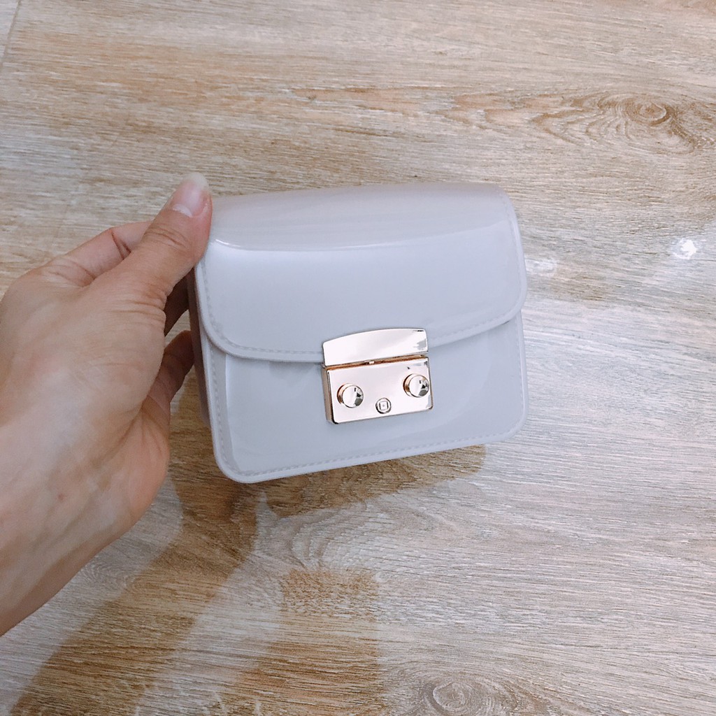 Túi nhựa mini đeo chéo sang chảnh Rosabell