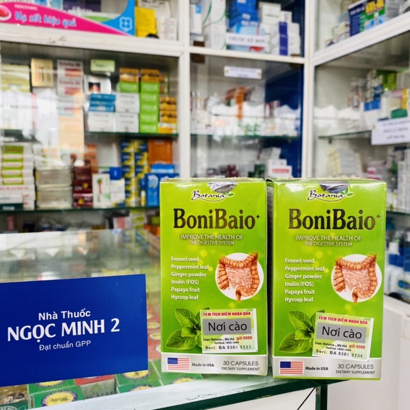 ✅ [Chính Hãng] BoniBaio bổ sung vi khuẩn có lợi, hỗ trợ cân bằng hệ vi sinh đường ruột và tăng cường sức khoẻ hệ