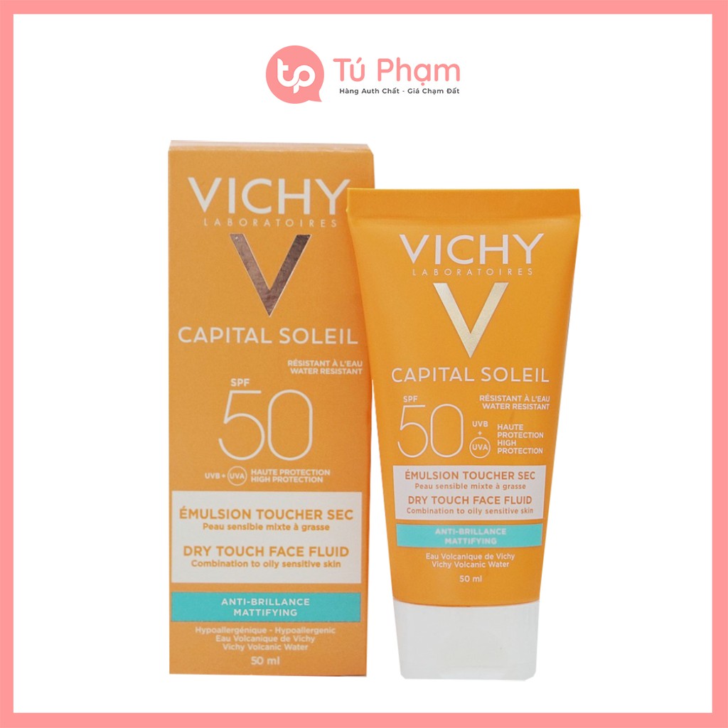 Kem Chống Nắng Vichy SPF 50 Ideal Soleil 50ml