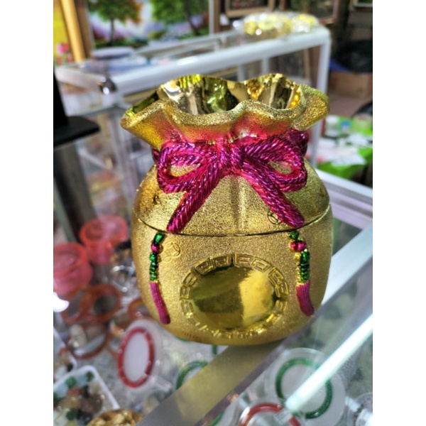 Túi vàng bao tải vàng xi chiêu tài hút lộc