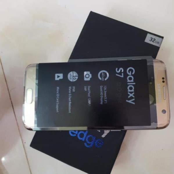 [Chính Hãng] điện thoại Samsung Galaxy S7 Edge 2sim ram 4G rom 32G mới FULLBOX, chơi PUBG-LIÊN QUÂN mượt