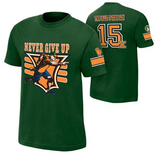 Áo phông WWE John Cena 15x xanh