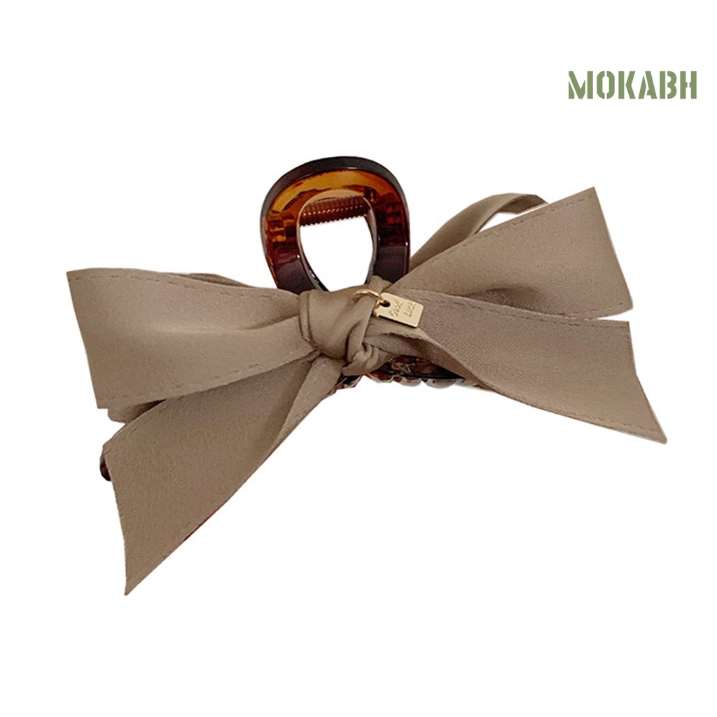 Kẹp Tóc Càng Cua Bằng Vải Lấp Lánh Chống Trượt Ổn Định Cho Nữ