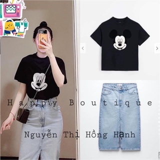 áo phông hình Mickey new tag chuẩn authentic.