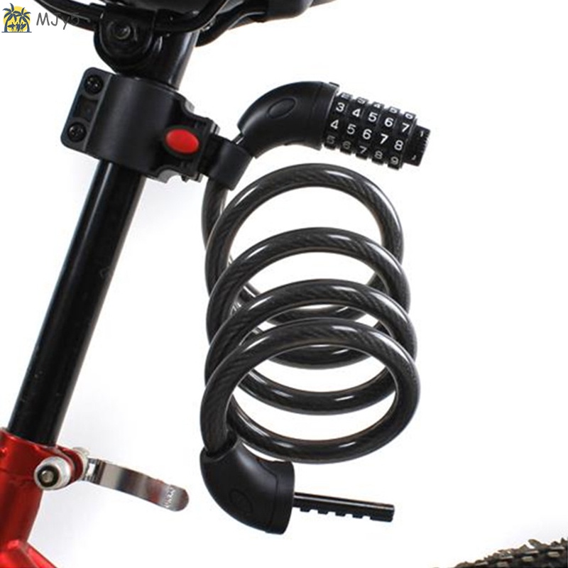 Dây khóa xe đạp 5 số chống trộm MJy5