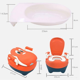Bô vệ sinh hình thú chó bé từ 1-6 tuổi - hàng cao cấp an toàn dễ tháo lắp dễ vệ sinh