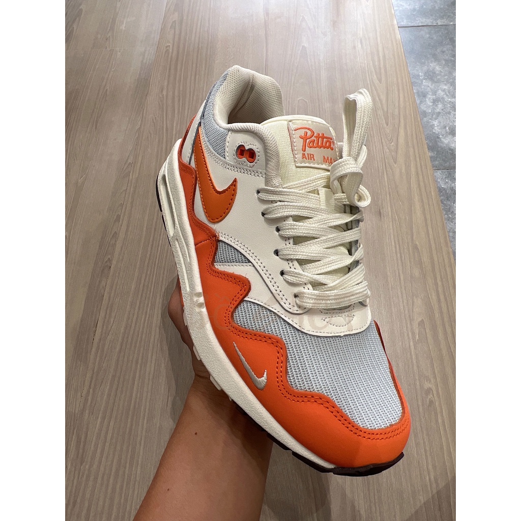 Giày thể thao AIR MAX 1 COLLABORATION X PATTA ORANGE