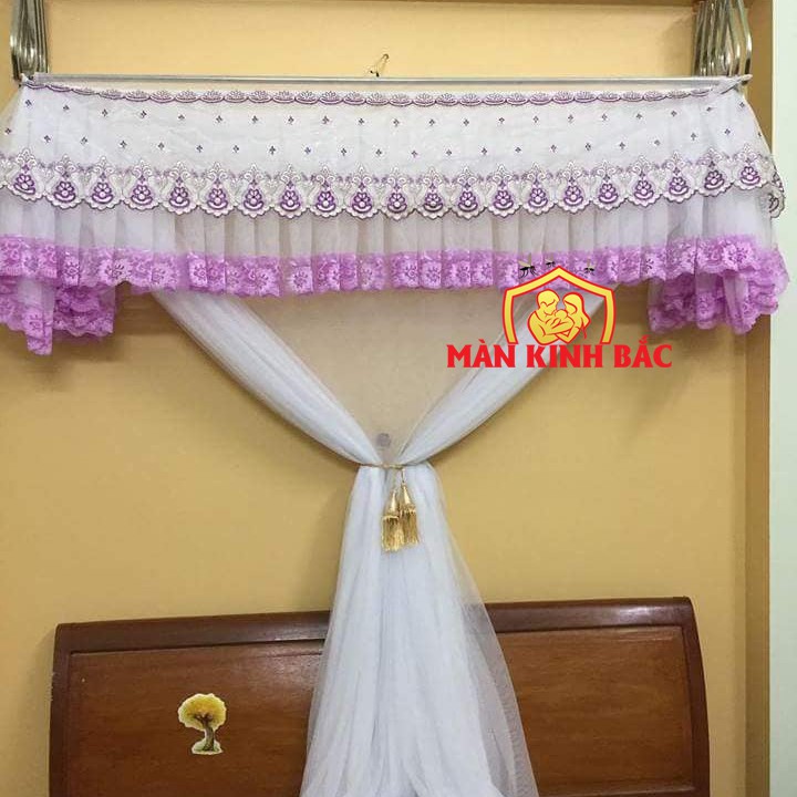 Màn khung xếp gọn trọn bộ Khung+ Màn Tuyn lạnh cao cấp