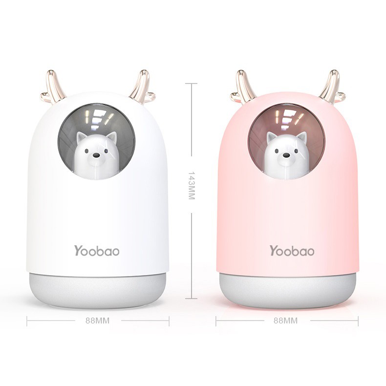 Máy phun sương tạo độ ẩm YOOBAO M106 💖FREESHIP💖 Dung tích 300ml - Chống khô da - Hàng chính hãng - Bảo hành 12 tháng