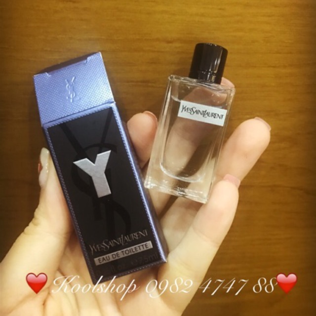 Mini 7.5ml NƯỚC HOA NAM Y EAU DE PARFUM CỦA HÃNG YVES SAINT LAURENT