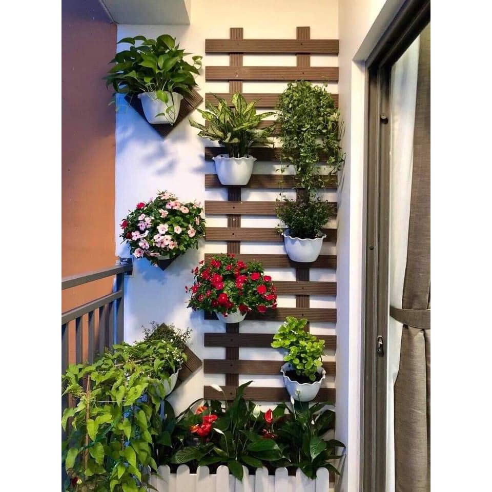 Thanh đa năng nhựa composite trang trí ban công loại 70*11*60cm. Thanh Nhựa Việt Pháp – Việt Nam siêu bền, chịu nước...