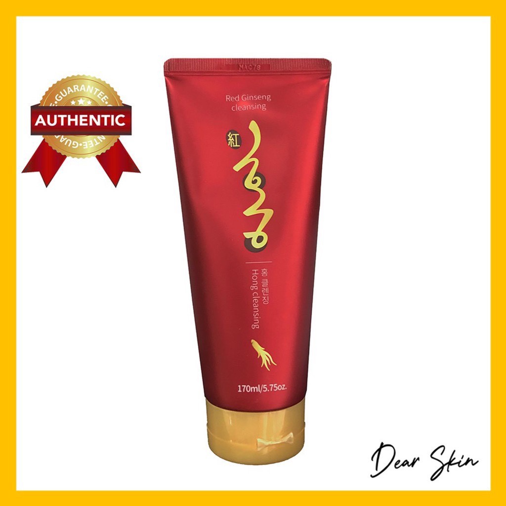 (FREESHIP 1 HỘP) Sữa rửa mặt GOLD MY JIN hồng sâm 130ml Hàn Quốc 🇰🇷Korea red ginseng foam cleansing