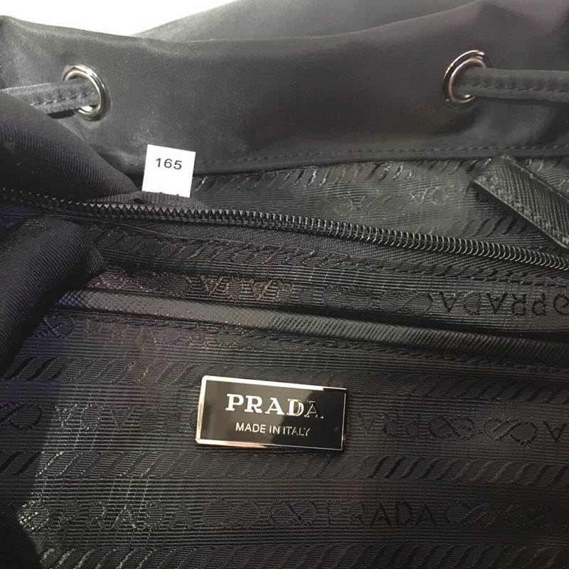 Balo nữ thương hiệu thời trang cao cấp Prada size 32 hàng vip 1-1