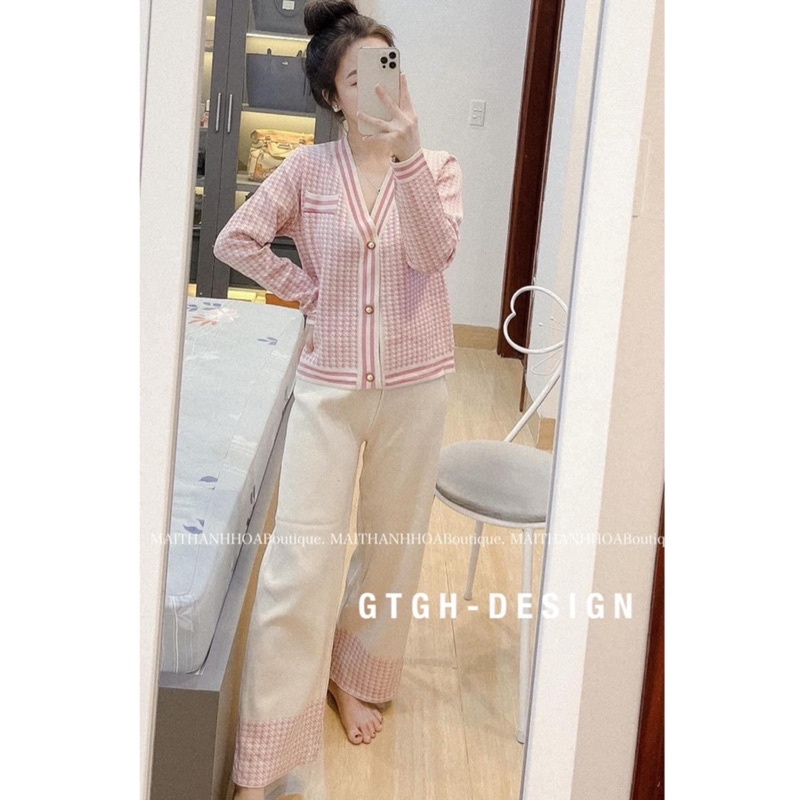 Set len ziczac siêu xinh