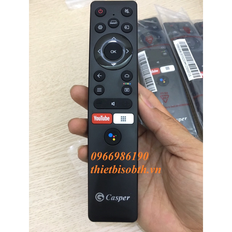 Điều khiển tivi Casper Có tìm kiếm giọng nói Remote TV casper Smart