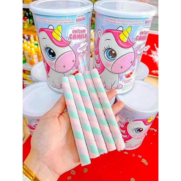 Bánh ốc quế Big One Biskio Thái lan 40k/ 1 hộp 135gr