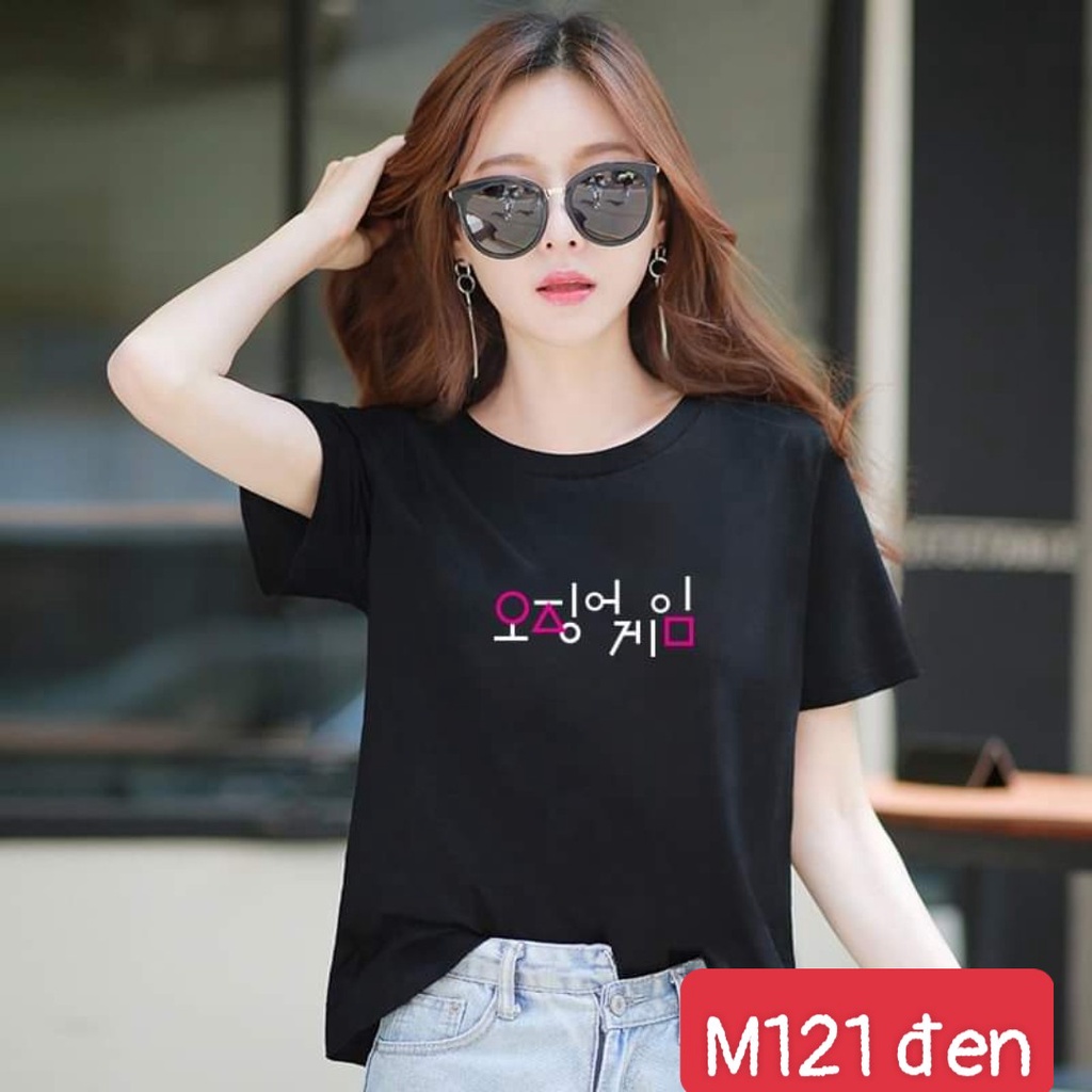 Áo Thun Unisex DOGA M121 Squid Game Trendy Cá Tính