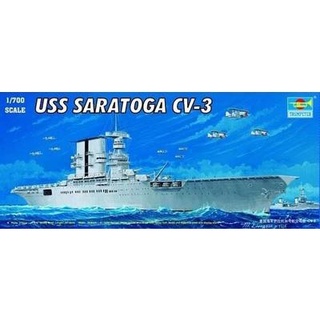 Đồ chơi kèn trumpeter 05738 1/700 uss saratoga cv-3 độc đáo
