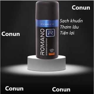 Xịt ngăn mùi toàn thân Romano Force 150ml