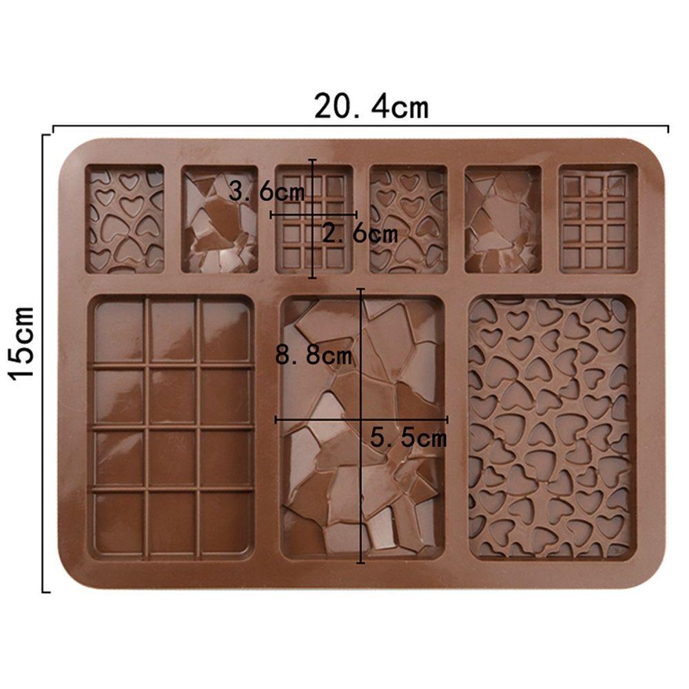 Khuôn Làm Bánh Waffle / Chocolate 3D Chống Dính Tiện Lợi Dành Cho Nhà Bếp