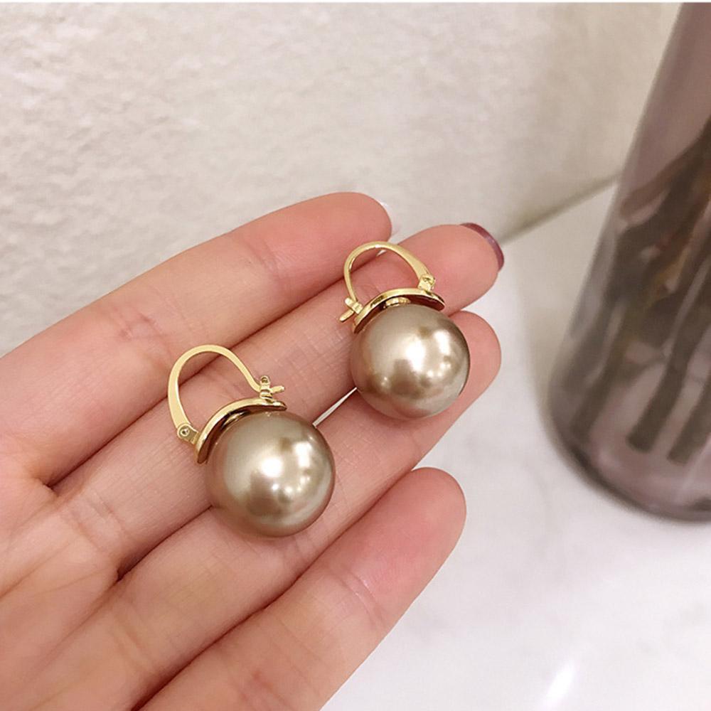 ROSE Bông Tai Đính Đá Thời Trang Dành Cho Nữ