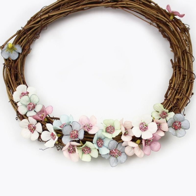 Bộ 10 Bông Hoa Cúc Nhân Tạo Nhiều Màu 2cm