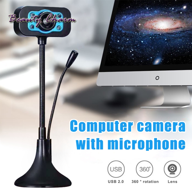 【Hàng mới về】Webcam HD kèm mic có cho máy tính cho WindowsXP SP2/WindowsXP SP3 | BigBuy360 - bigbuy360.vn