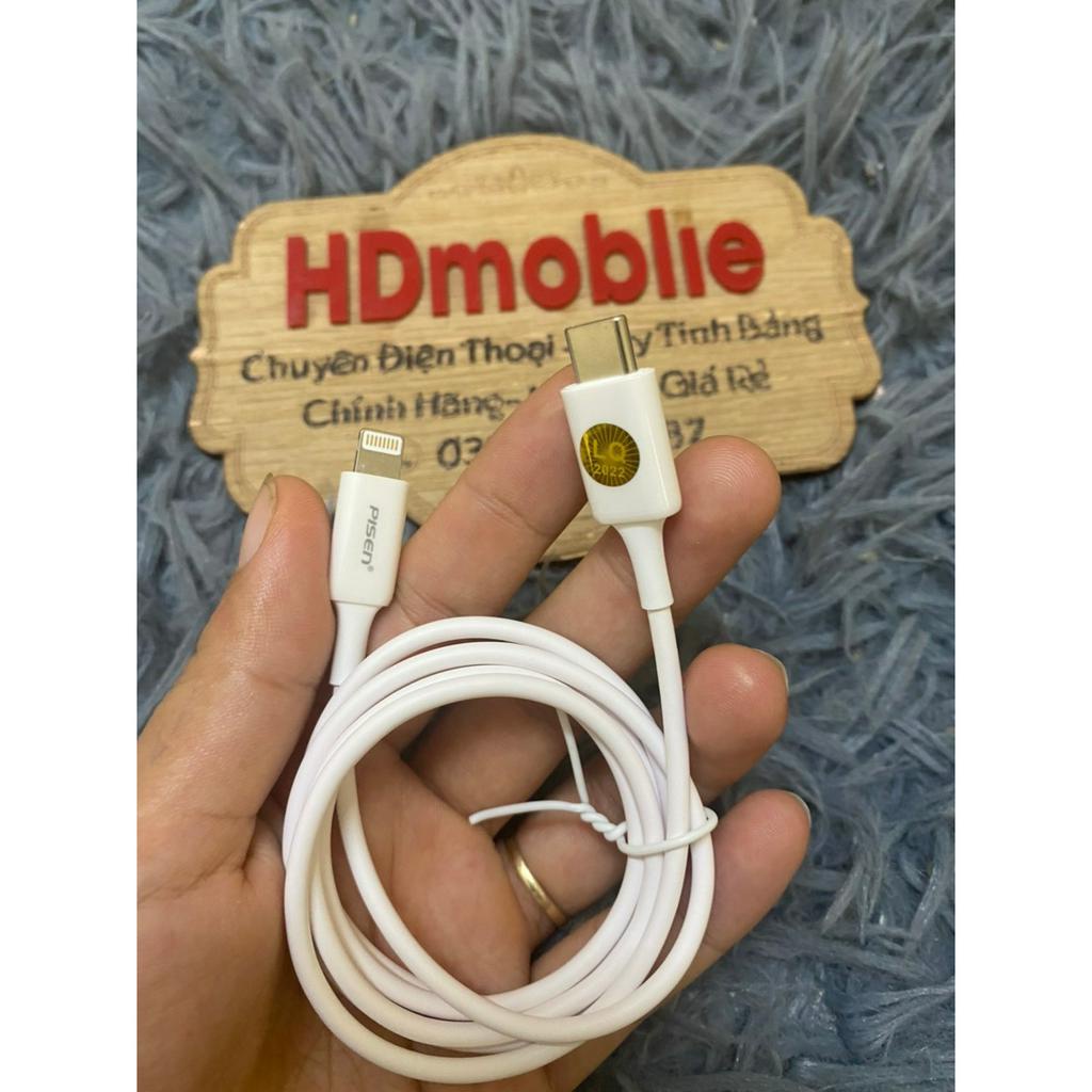 Dây sạc Pisen dùng cho lphone/lpad