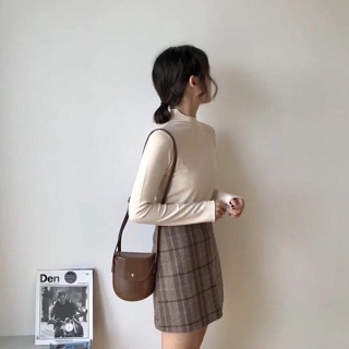 Áo thun trơn cổ 3 phân