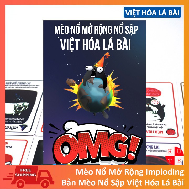 Mèo Nổ Mở Rộng Đầy Đủ Các Bộ Bản Việt Hóa Chuẩn Đẹp