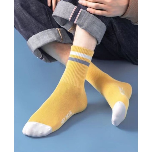 Set 5 Đôi Tất Cao Cổ Unisex HeyMan Siêu HOT