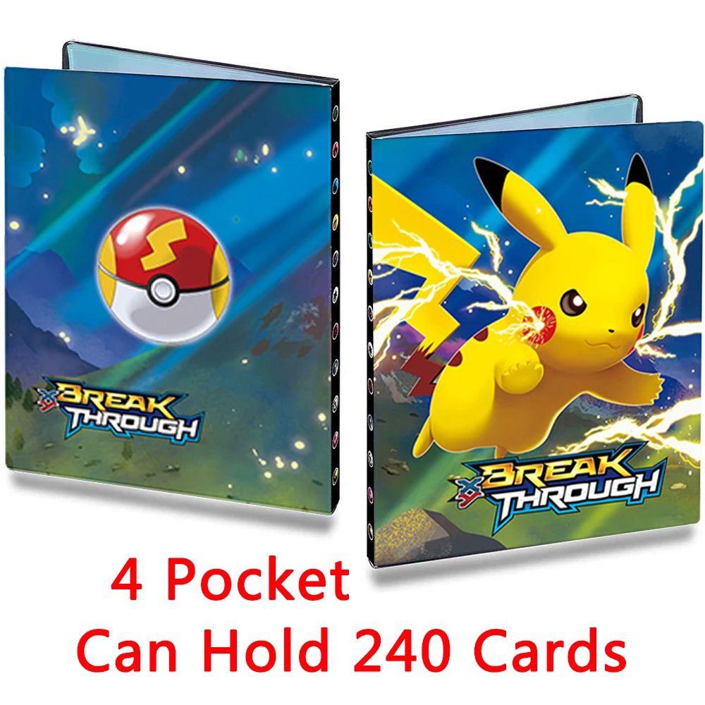 DWAYNE Album Đựng Thẻ Bài Pokemon 240 Cái VMAX GX EX