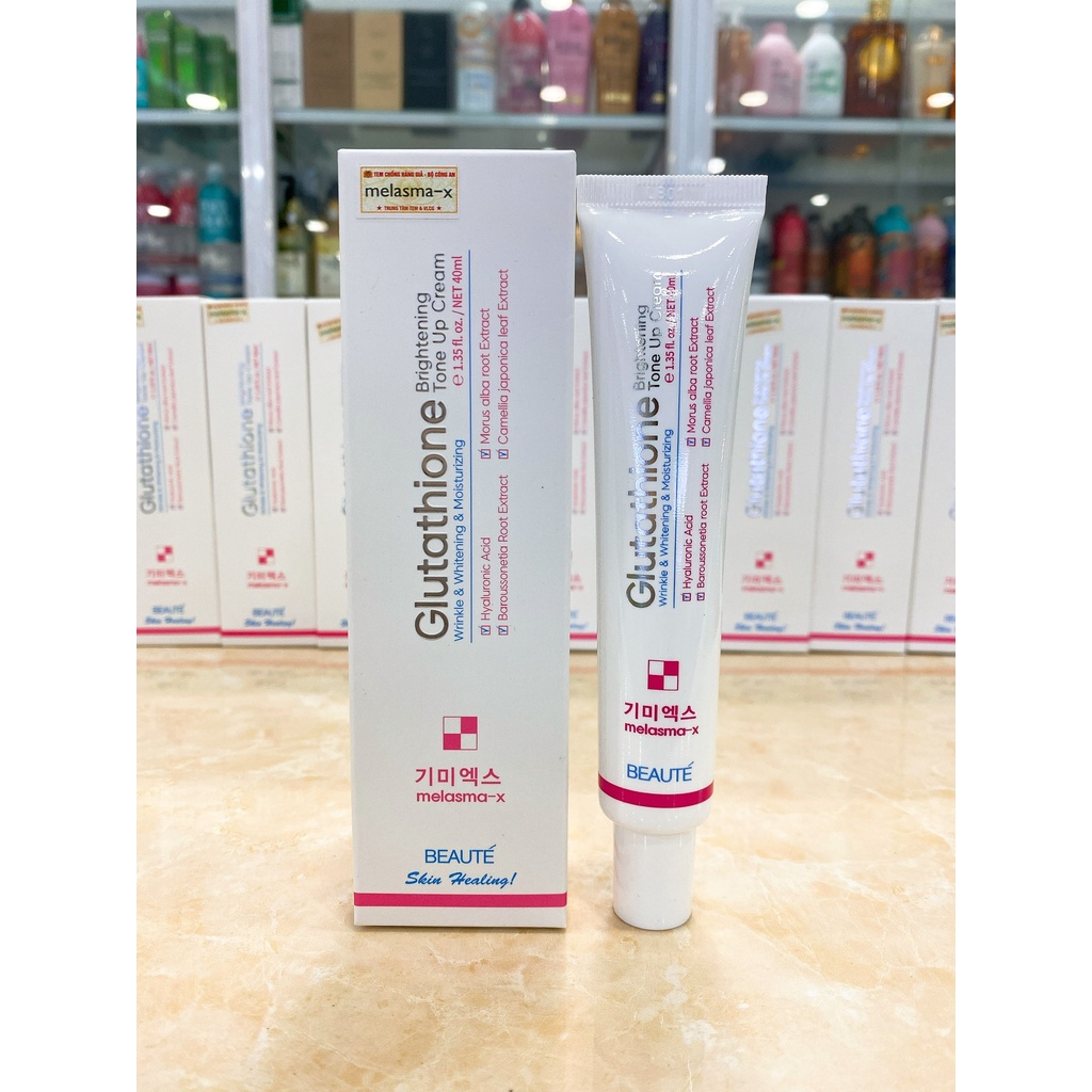 Kem Dưỡng Trắng Melasma X Glutathione Brightening TONE UP Cream Hàn Quốc 40ml