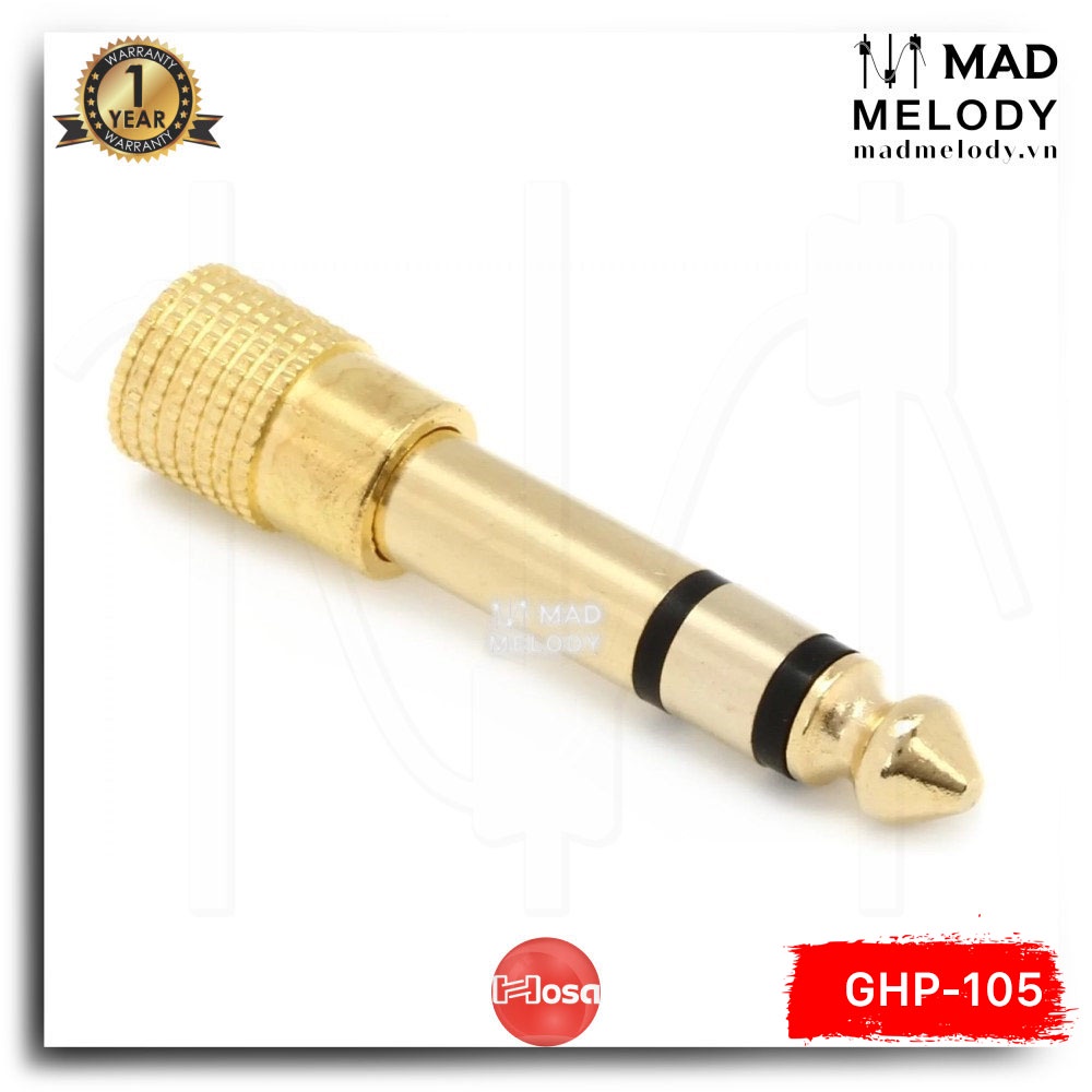 Hosa Headphone Adaptor GHP-105