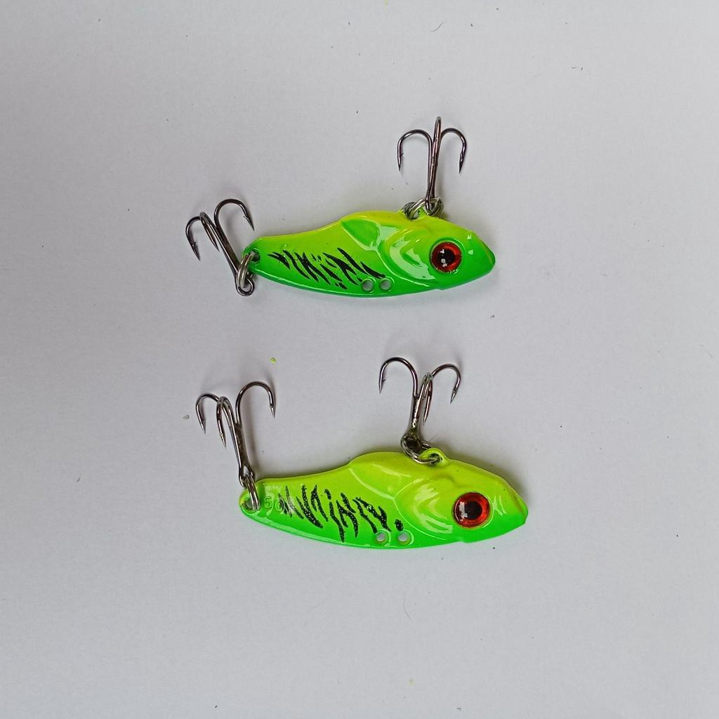 Mồi câu lure cá sắt VIB 7g,10g mồi lure cá lóc,Màu sắc 5 màu siêu nhậy