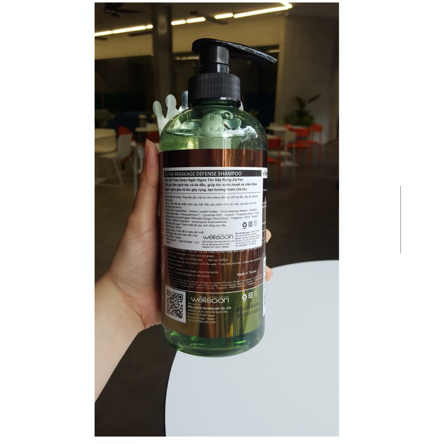 Dầu gội thảo mộc dành riêng cho da nhạy cảm, dễ kích ứng Jie Fen  - Made in Taiwan.