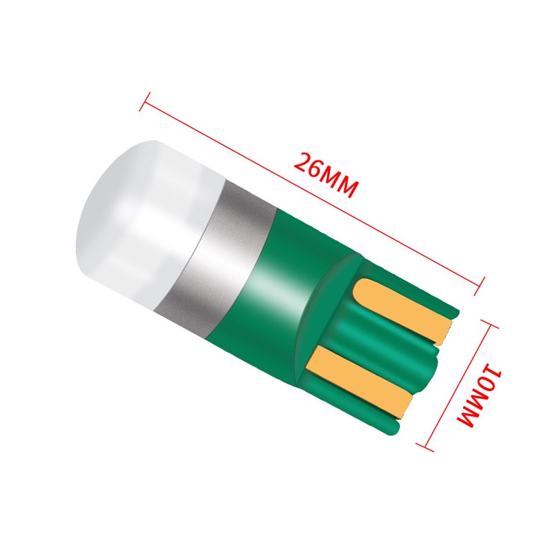 Đèn led xi nhan, demi, đọc sách, trần, cốp, đồng hồ taplo chân T10 chip 3030 T103030-1