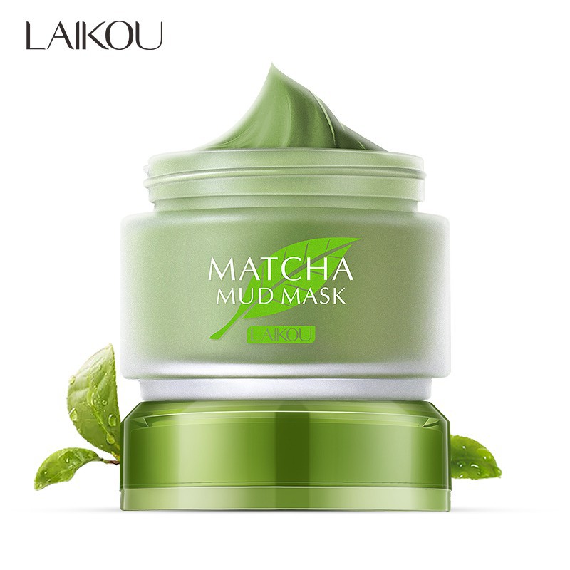 Mặt Nạ Bùn Trà Xanh Laikou Matcha Mud Nội Địa Trung