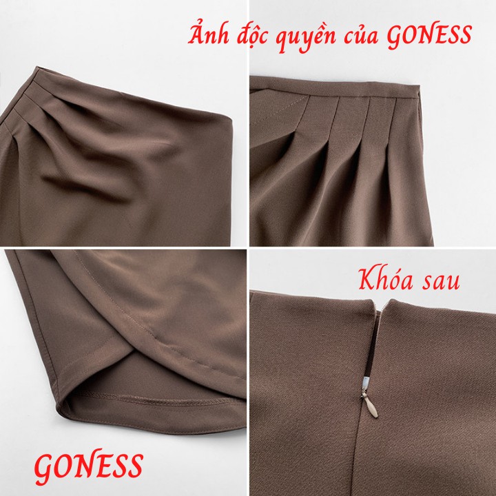 Chân váy Goness cánh tiên lụa không nhăn không xù phong cách Hàn Quốc | BigBuy360 - bigbuy360.vn