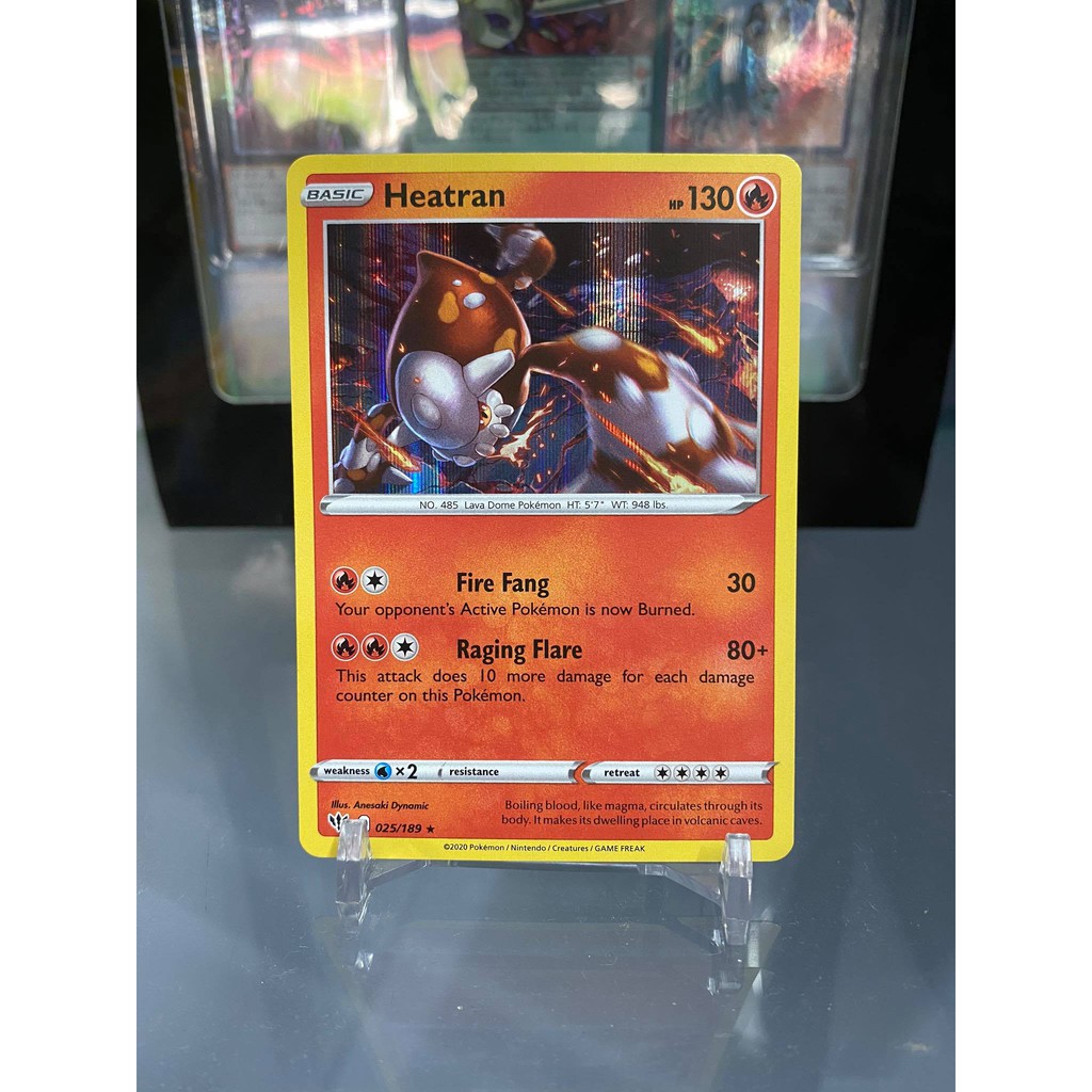 [ Dưa Hấu Yugioh ] Lá bài thẻ bài Pokemon Heatran