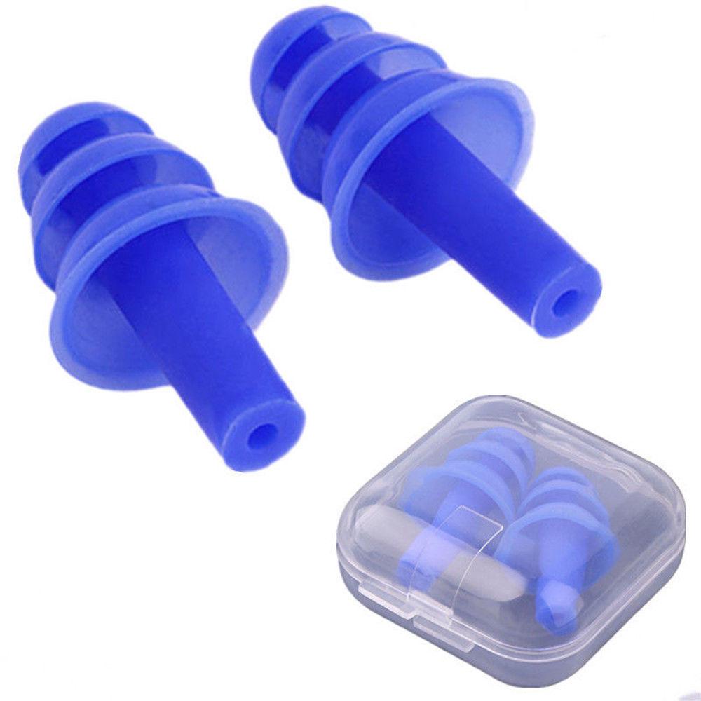 Nút bịt tai chất liệu silicon mềm chống ồn thoải mái có thể tái sử dụng khi đi ngủ