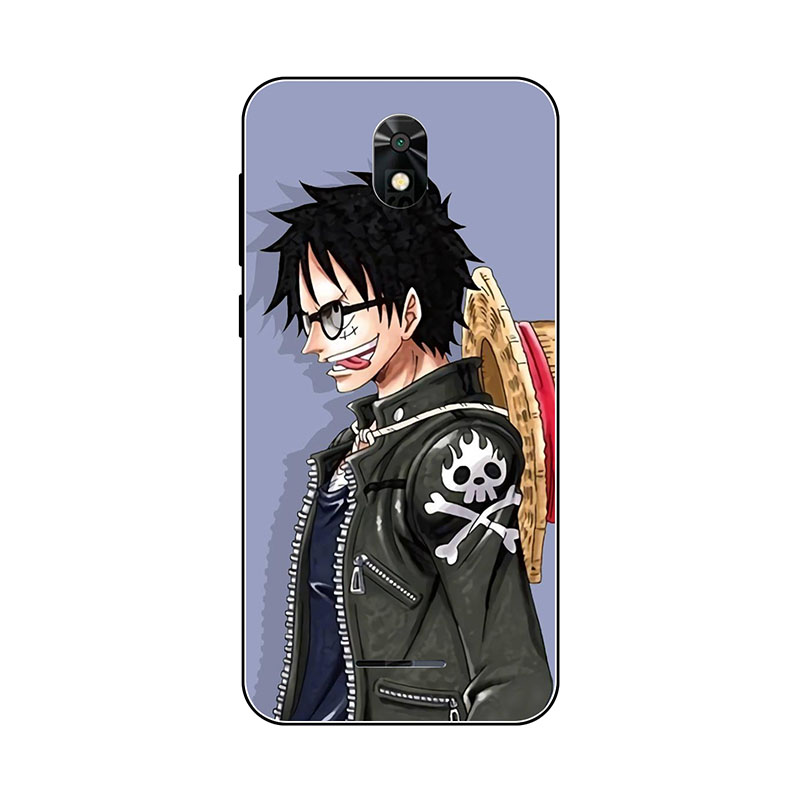 Ốp điện thoại mềm họa tiết One Piece Luffy Roronoa Zoro cho TP-Link Neffos C5 Plus Neffos C5A