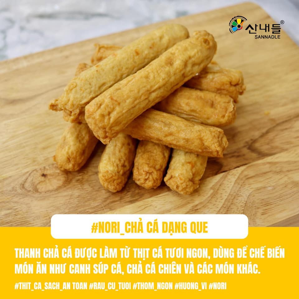 Gói 500g chả cá Que Hàn Quốc siu ngon