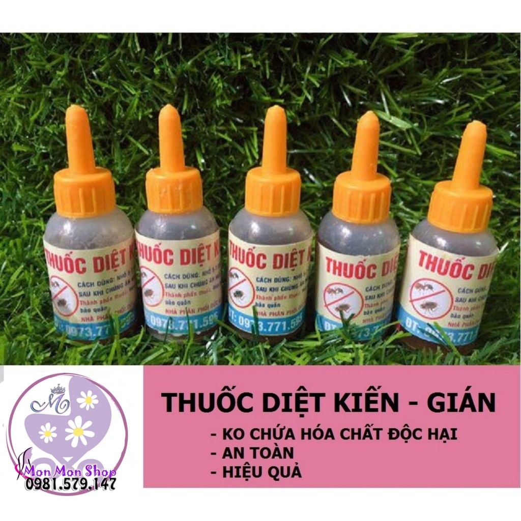 Thuốc diệt kiến, gián, côn trun tận gốc 100% hiệu quả