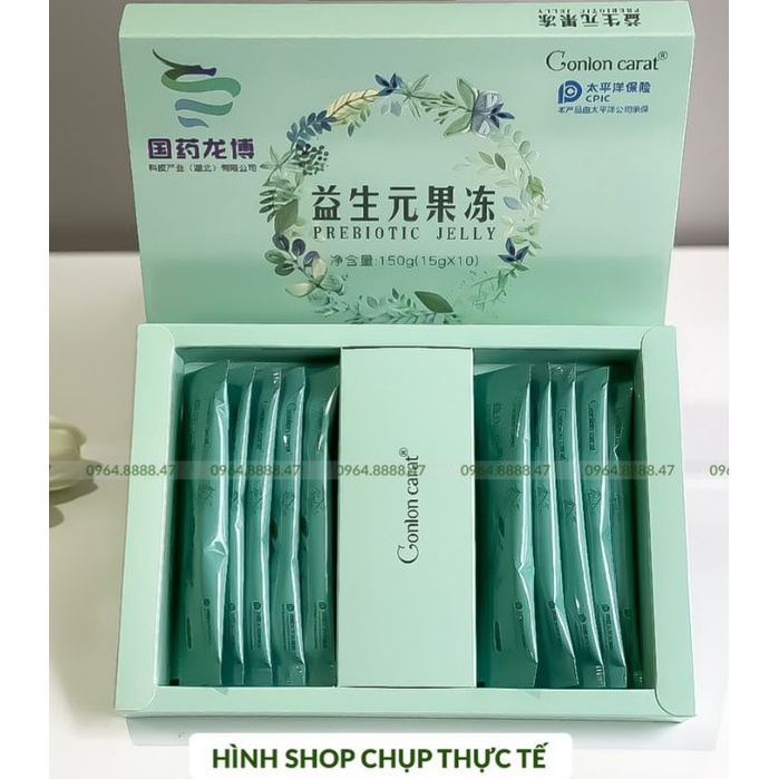 FREESHIP Thạch giảm cân Trang Nemo Gonlon Carat, tinh chất tự nhiên