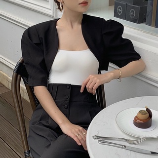 Áo Vest lửng - Cropped Vest