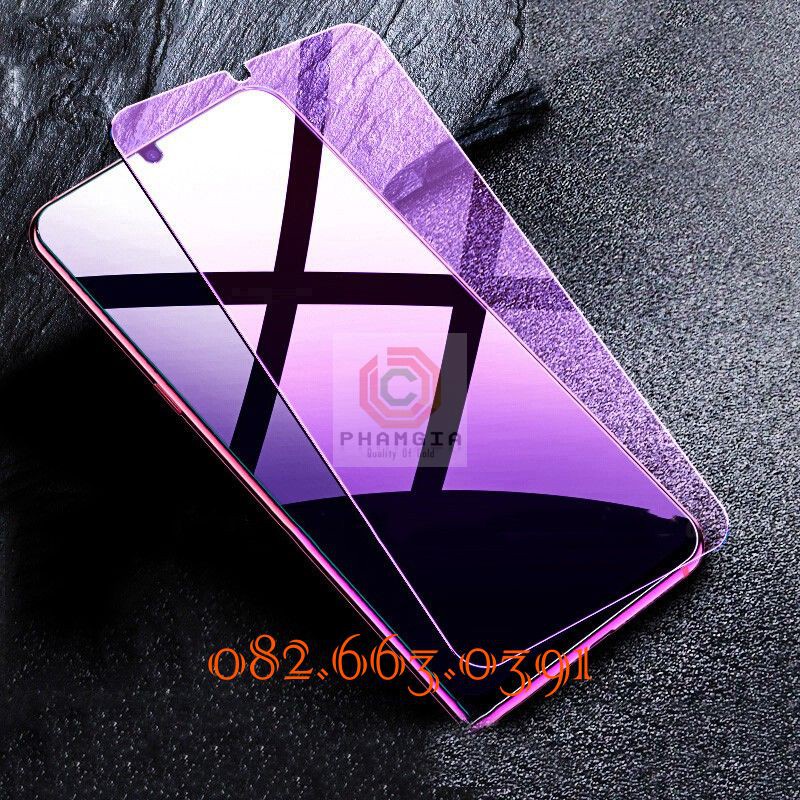 Cường Lực Vivo bảo vệ mắt ánh tím Vivo Y11/Y12/Y13/Y15/Y17/Y3/Y19 nano dẻo