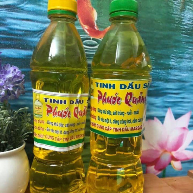 Combo 5 lọ Tinh dầu sả nguyên chất 100ml đuổi muỗi côn trùng