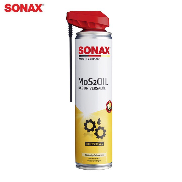 Dầu chống rỉ sét, chống ăn mòn Sonax Mos2Oil 339400  Dung tích 400ml Xuất xứ CHLB Đức