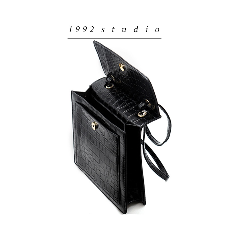 [Mã 254FASHIONSALE giảm 12% đơn 99K] Túi xách nữ/ 1992 s t u d i o/ ALULA BAG/ túi xách nữ bán chạy/ màu đen